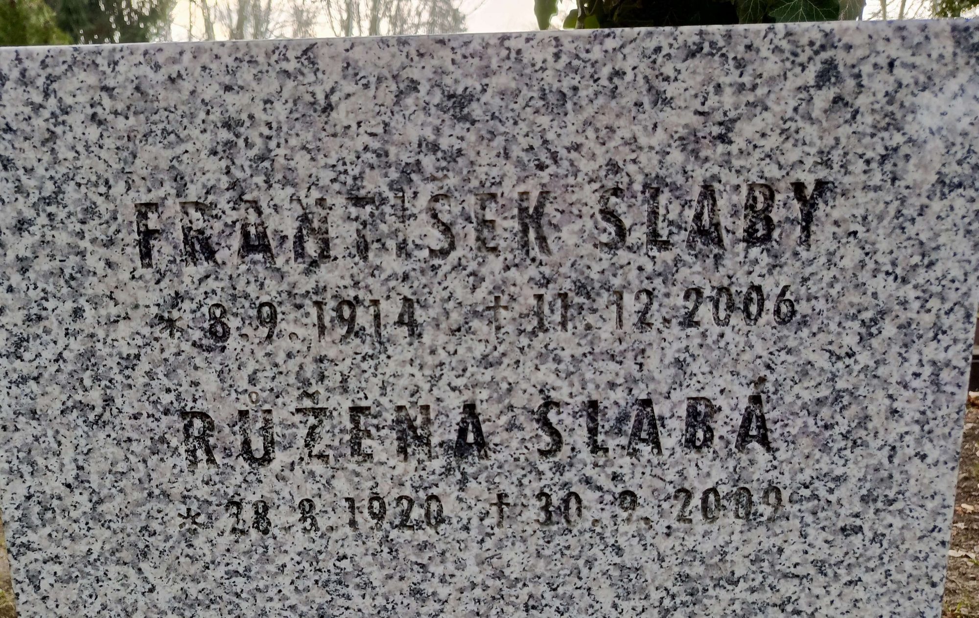 Obnova písma barvou - před